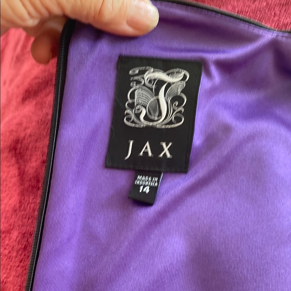 Jax Black Sheath Dress Sweetheart Neckline - Picture 4 of 4